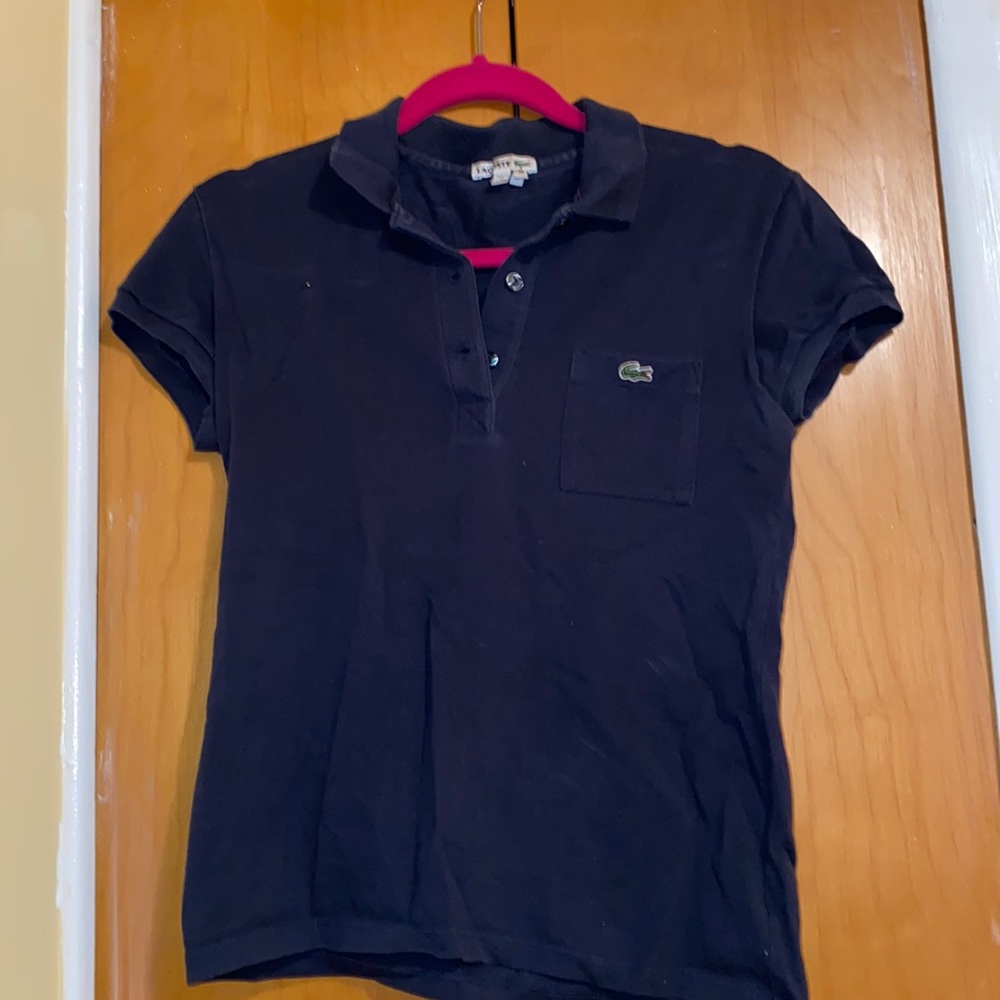 Women’s Lacoste 3 Button Polo